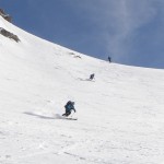 Skiing Le Tour Glacier