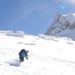 Glacier skiing Breezy