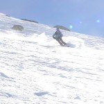 Breezy in Canadian bowl at Grands Montets