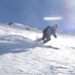 Carving up the off piste
