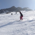 Lucy off piste