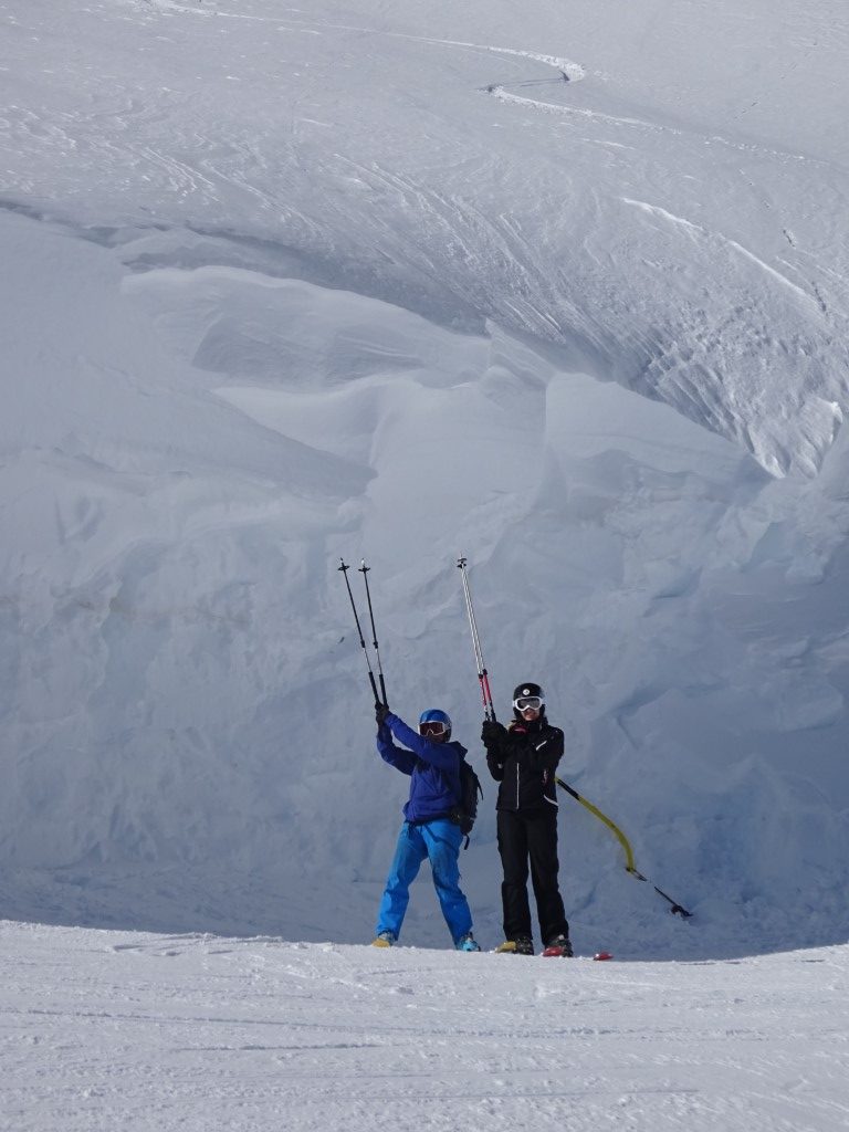 Snow depth Ski Breezy