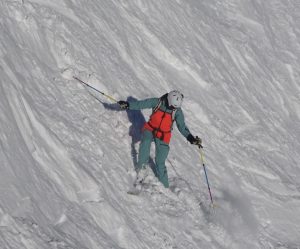 Of-fpiste skiing instruction